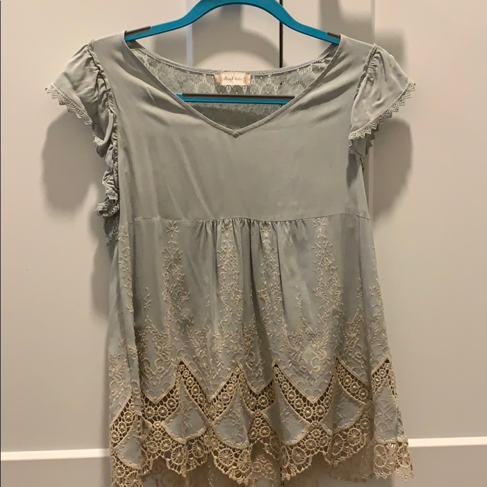 Mint Green Altar’d State Top